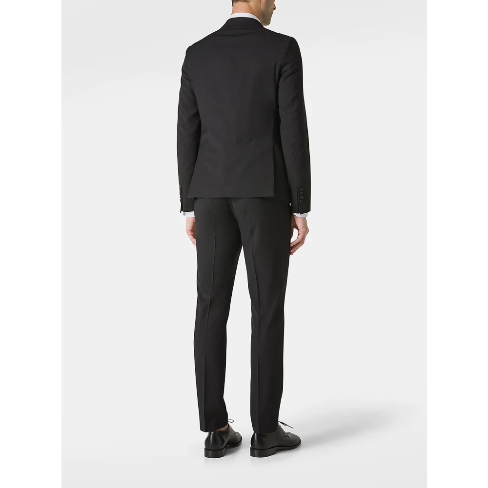 Daniele Alessandrini Zwarte blazer heren bovenkleding Black Heren