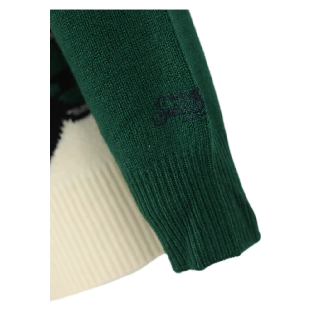 MC2 Saint Barth Groene Sweater Maglione Stijl Green Heren