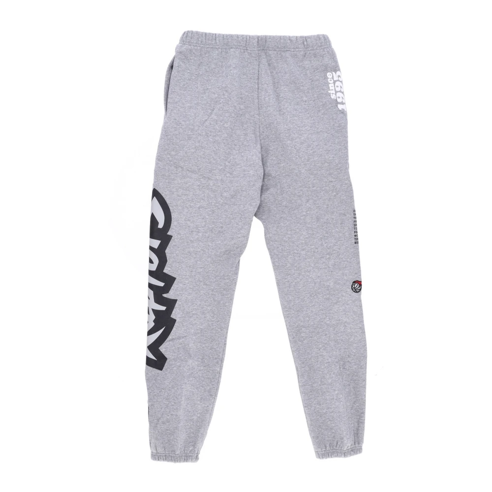 Mitchell & Ness NBA Team Origins Fleece Broek Gray Heren