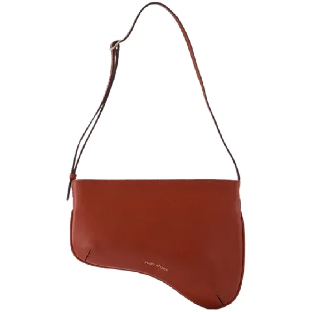 Manu Atelier Leather handbags Red Dames