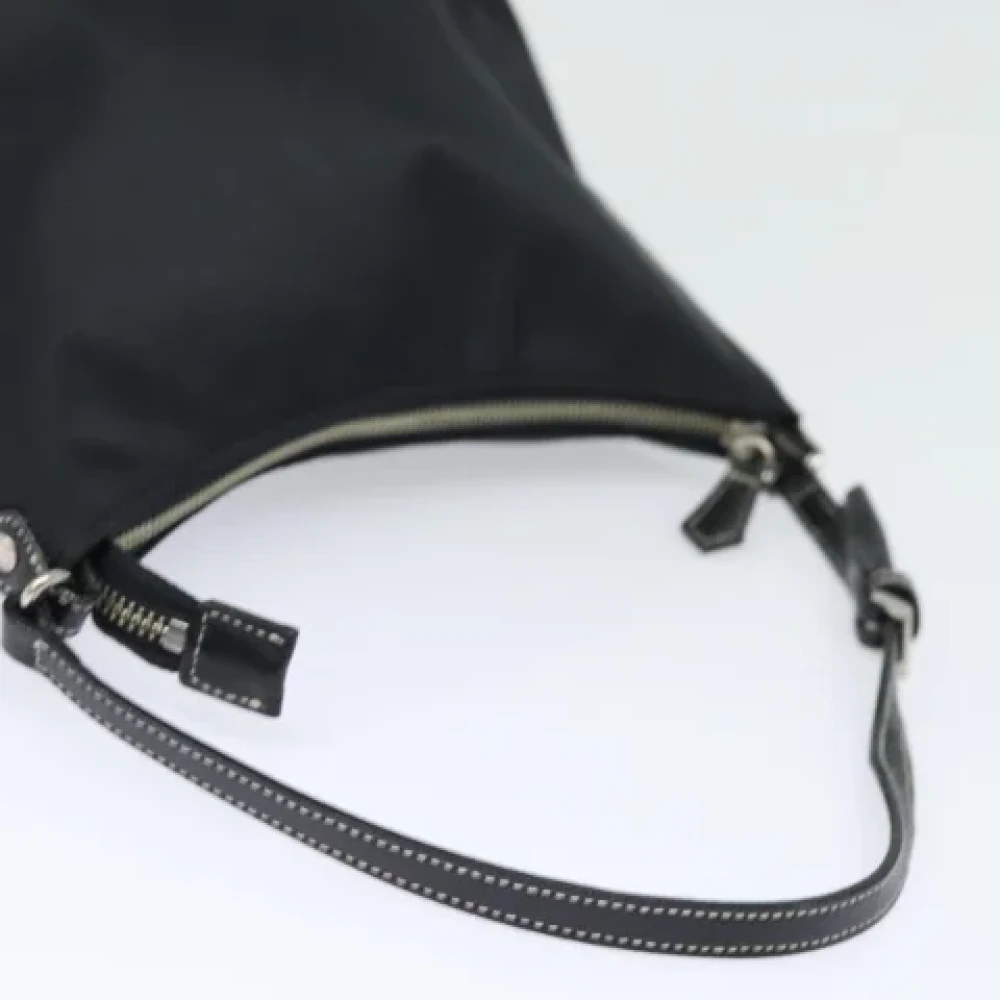 Burberry Vintage Pre-owned Fabric handbags Black Dames