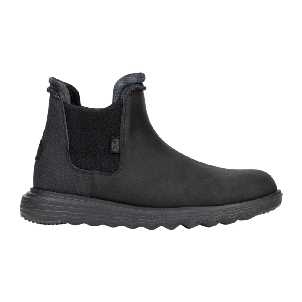 Hey Dude Men's Black Branson Classic Boots