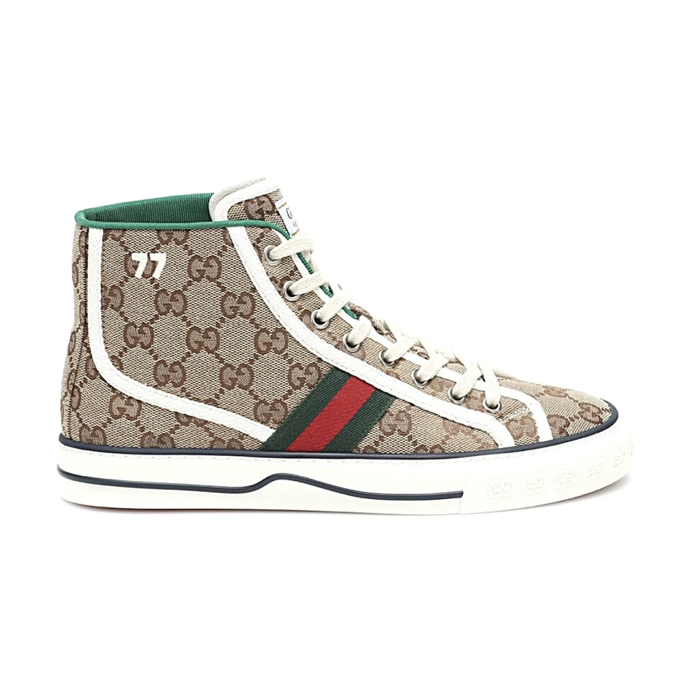 Gucci Stijlvolle Sneakers voor Mannen en Vrouwen Brown Dames