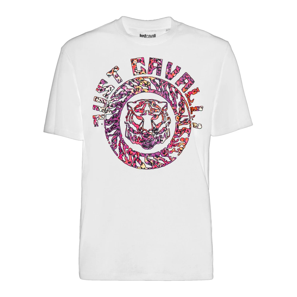 Just Cavalli T-shirts en Polos White Heren