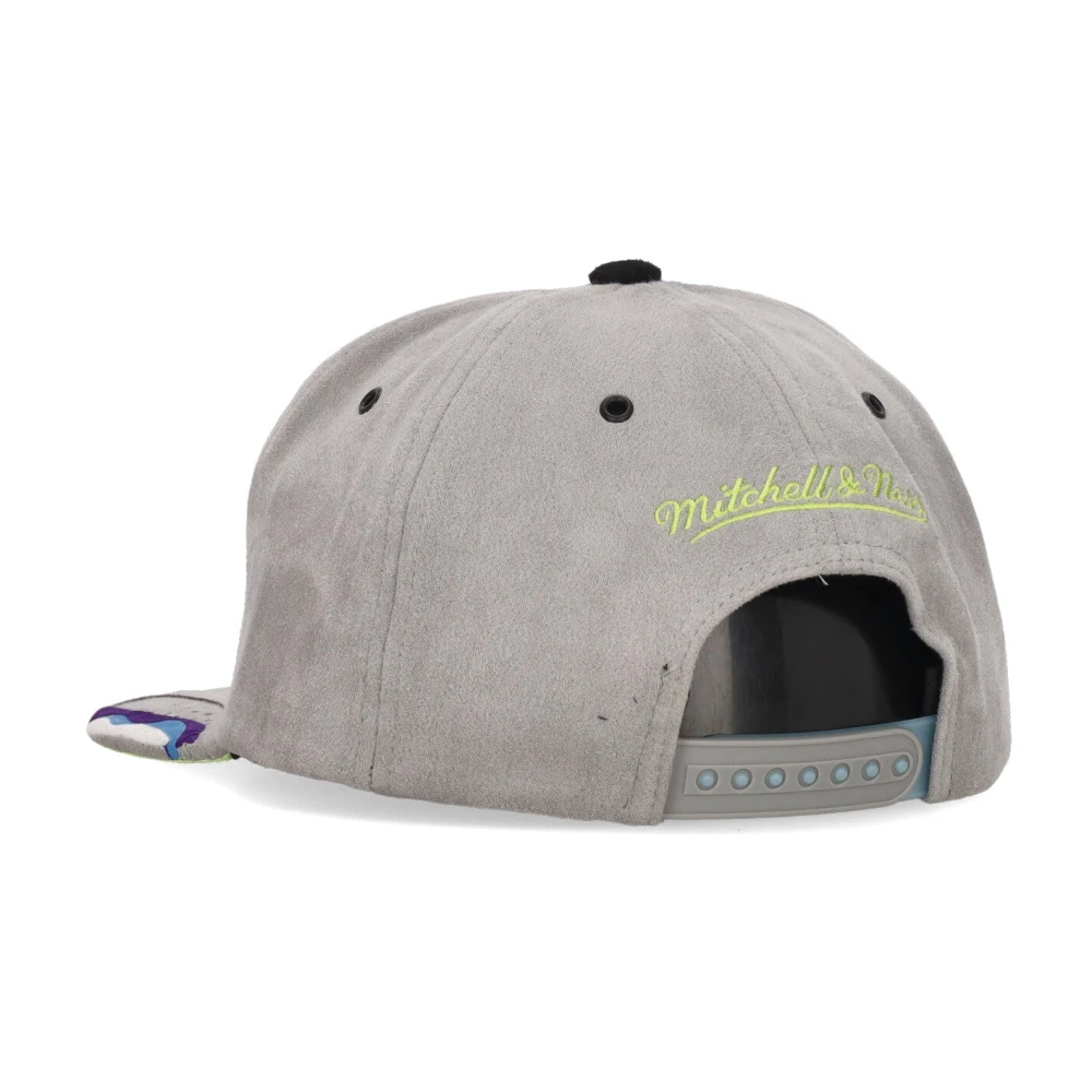 Mitchell & Ness Chicago Bulls Snapback Pet Zwart Paars Multicolor Heren