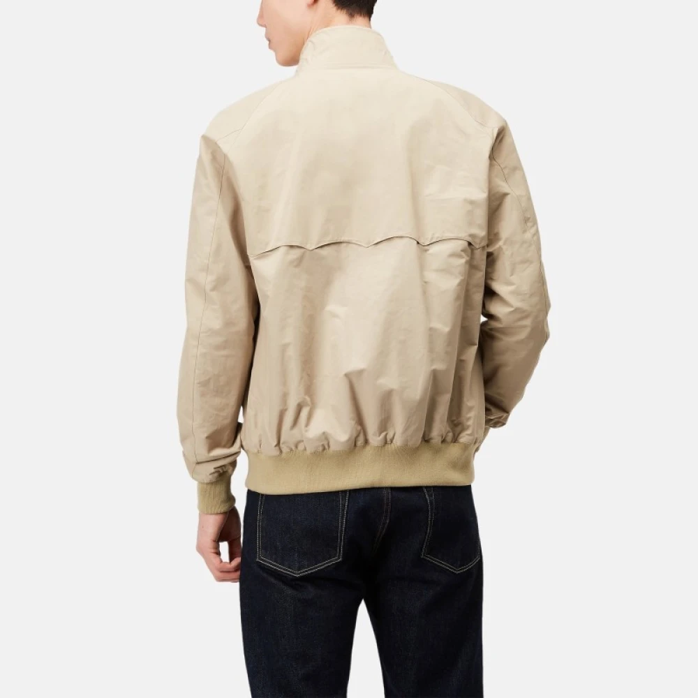 Baracuta Klassieke Harrington jas in natuurlijk Beige Heren