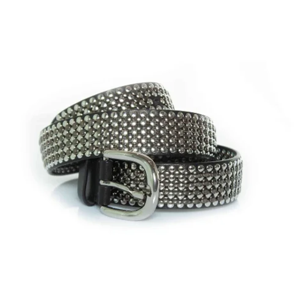 Isabel Marant Pre-owned Leather belts Black Dames