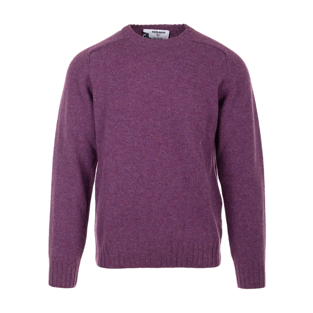 Sebago Paarse Sweaters Gilead Stijl Purple Heren