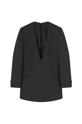 Grå Blazer Klänning