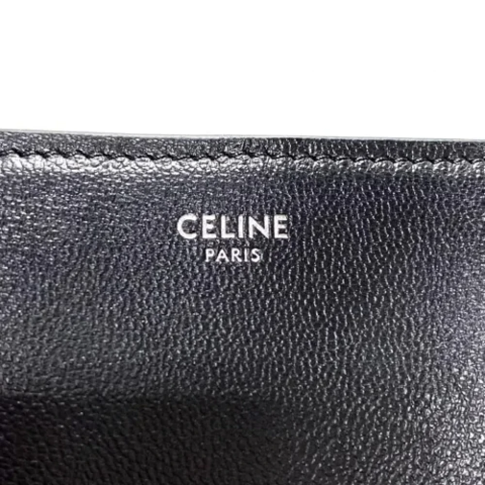 Celine Vintage Pre-owned Leather totes Black Dames