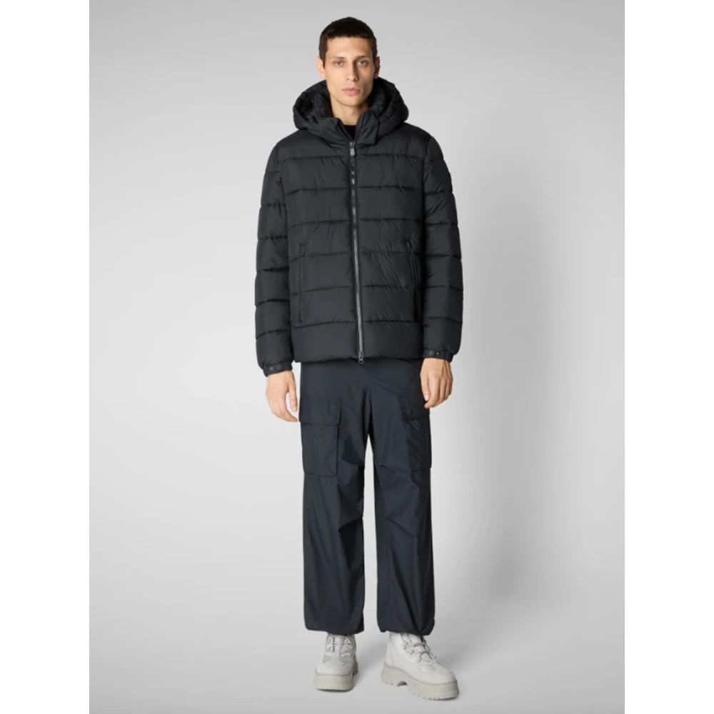Save The Duck Boris Puffer Jacket Blue Heren