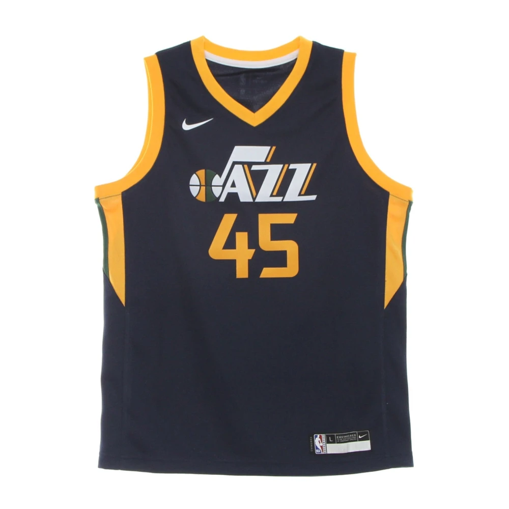 Nike Blue Kids Sport Tops, Male, Xl, Utah Jazz Basketball Tank Top Mitchell En°45