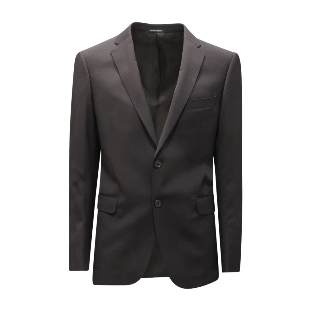 Armani Men's Black Wool Suit Regular Fit - Blazers - 2XL - Jackets