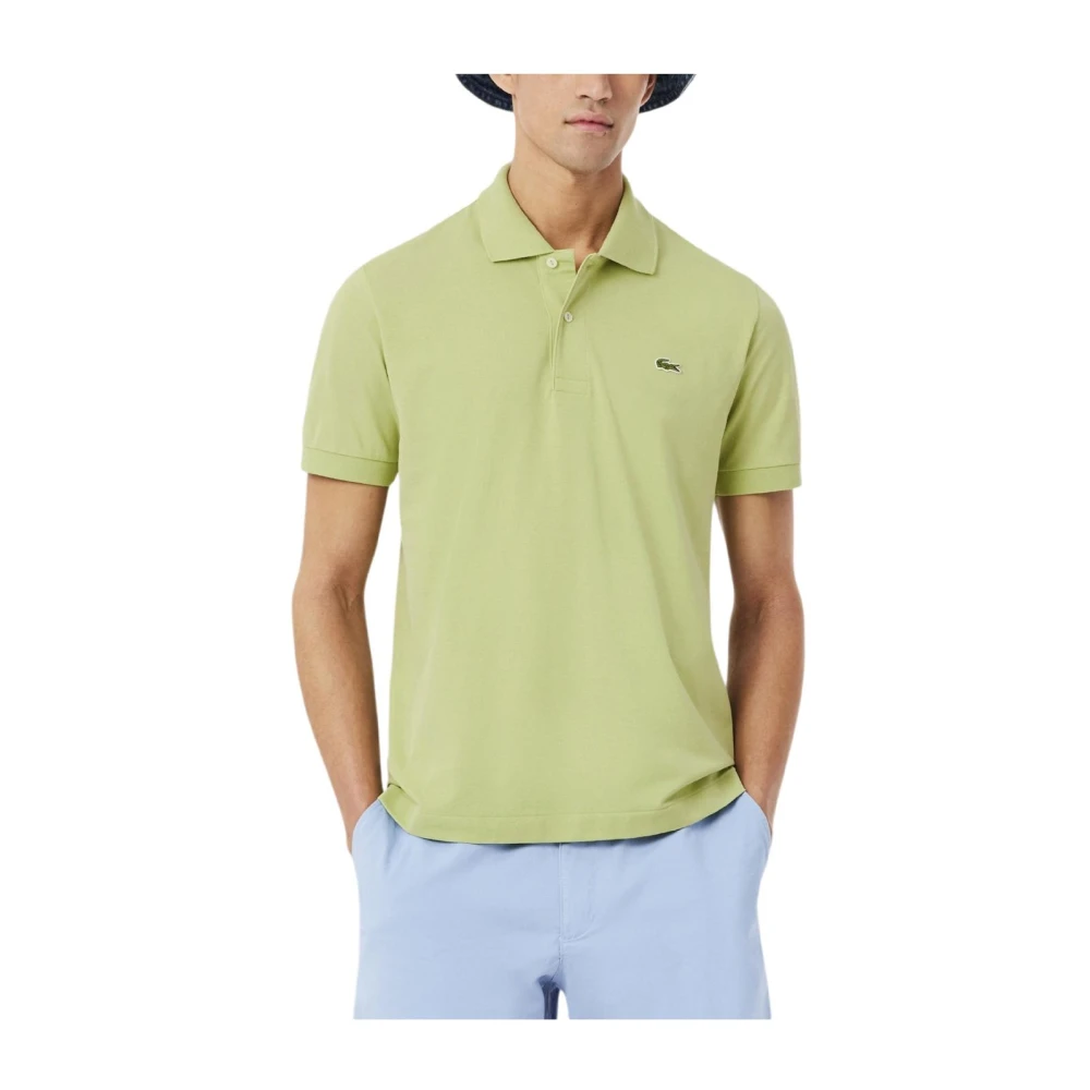 Lacoste Men's Green Polo Shirts, L, Classic Polo
