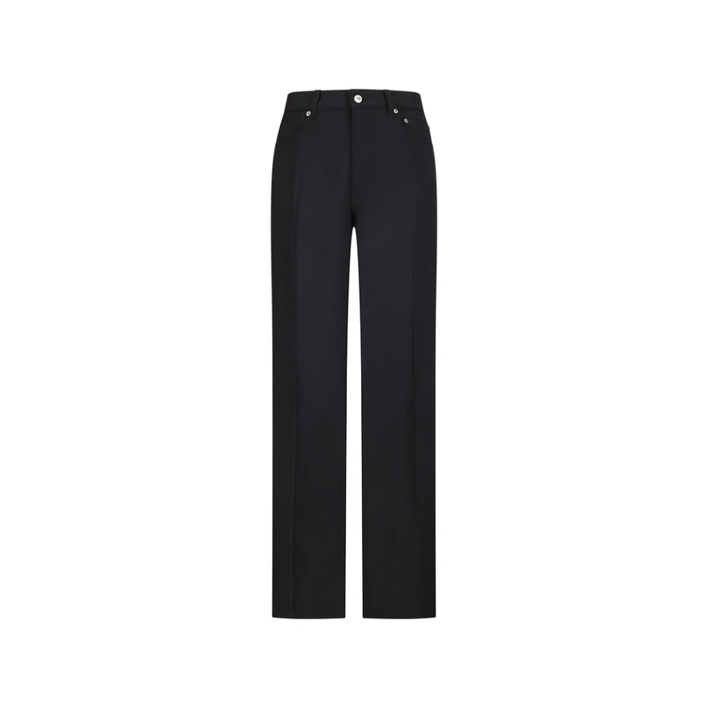 Our Legacy Men's Black Straight Trousers, W34, Carlson Cut
