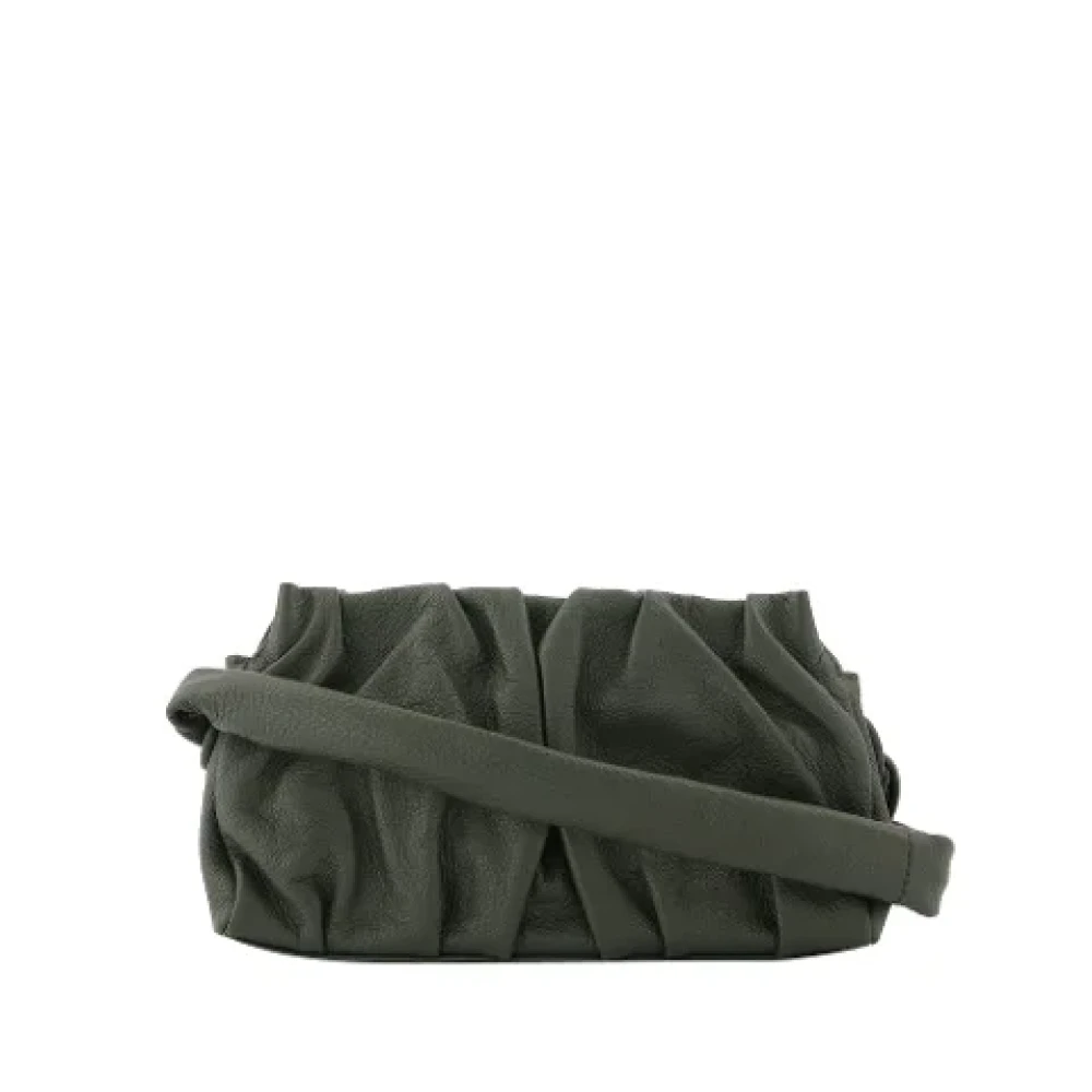 Elleme Leather shoulder-bags Green Dames