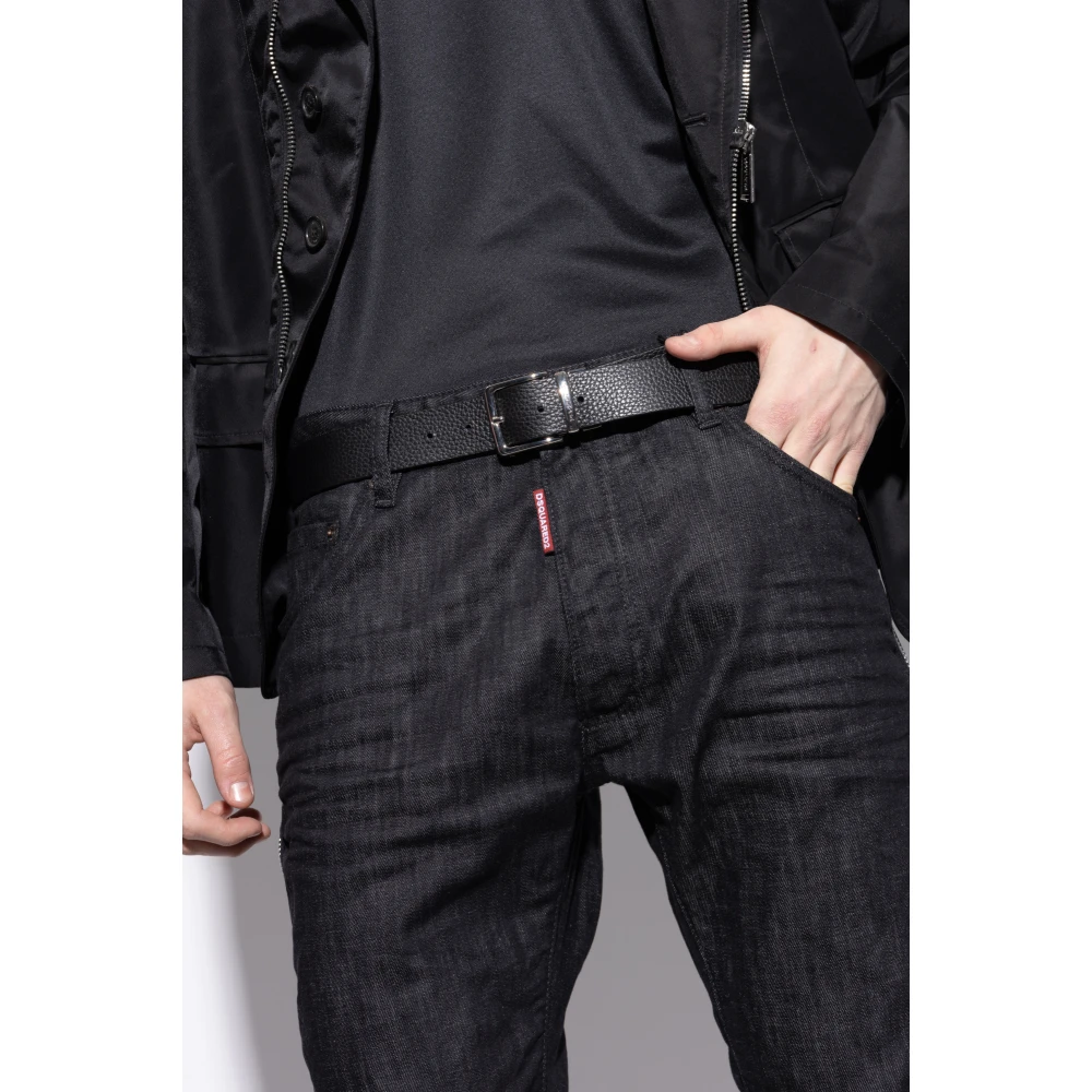 Dsquared2 Leren riem Multicolor Heren