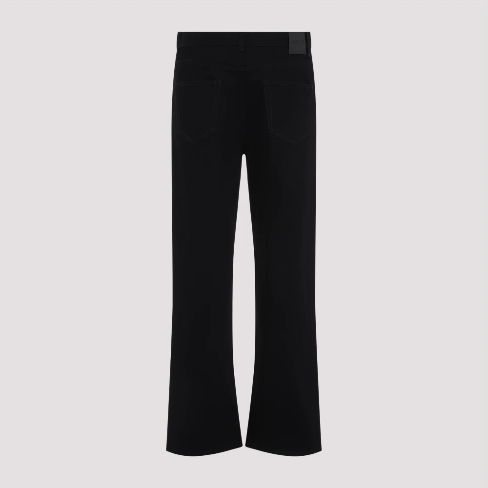 alexander mcqueen Zwarte Straight Leg Jeans Black Heren