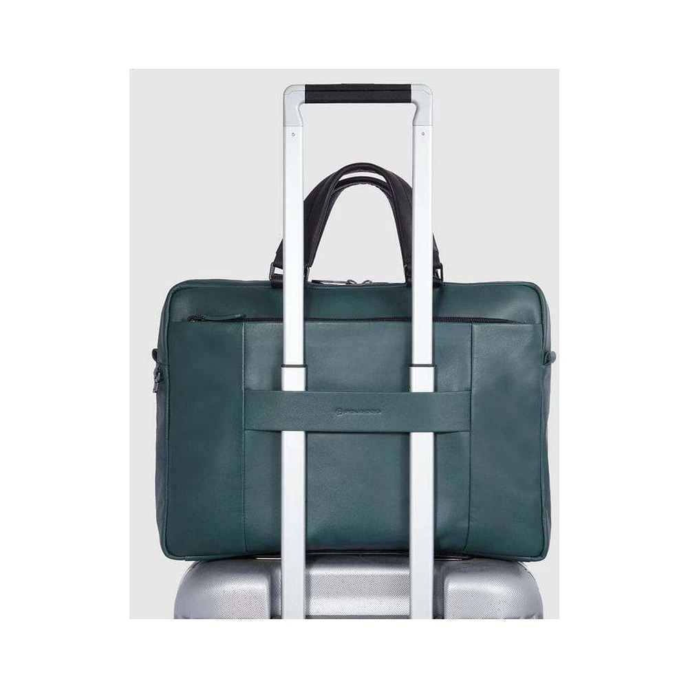 Piquadro Werk Tas Green Heren