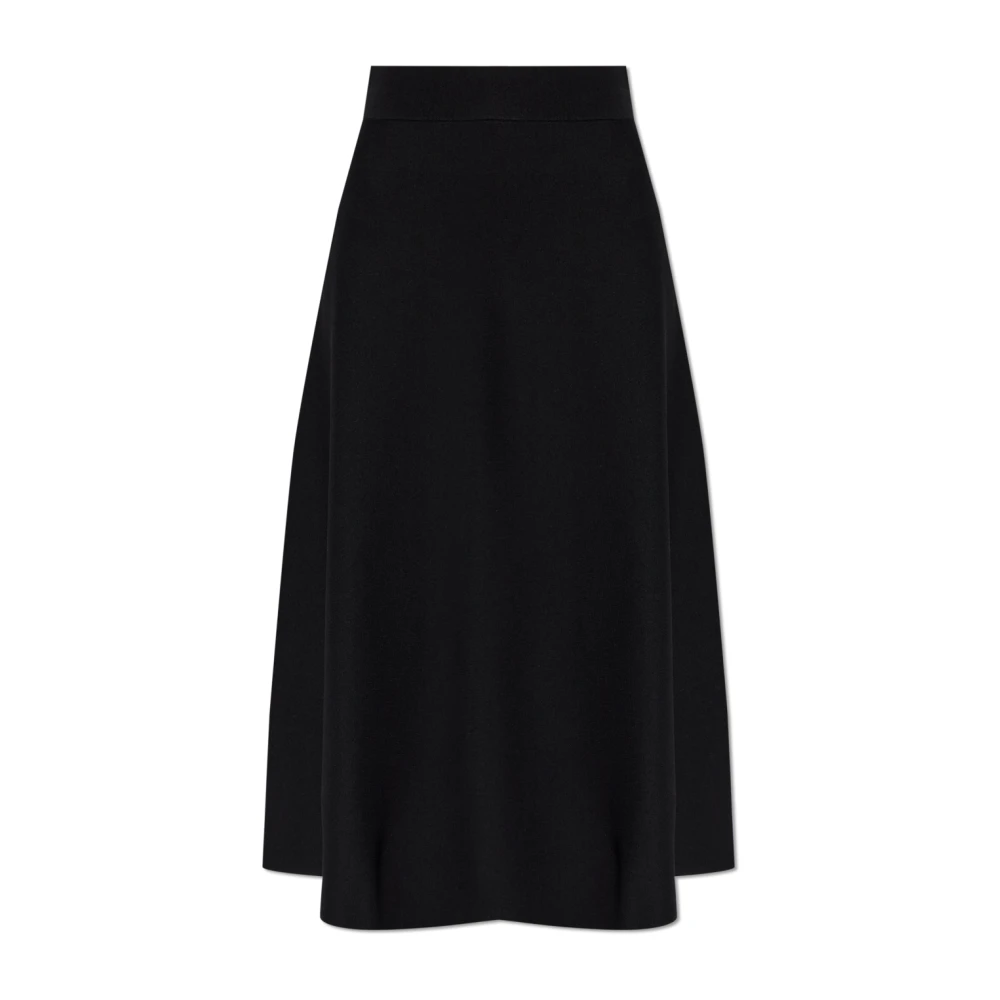 Max Mara Vrouw Zwart Rokken Dames, M, Midi Skirts