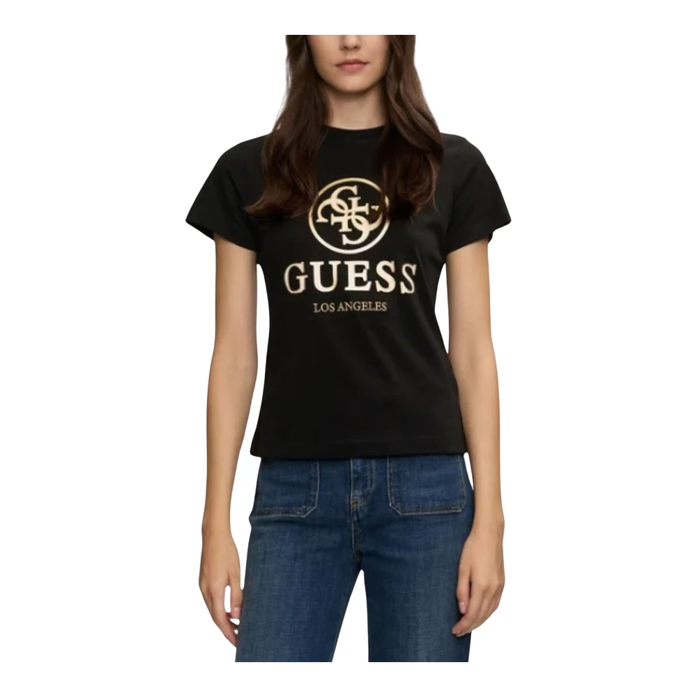 Guess Dames Logo Sweater Black Dames