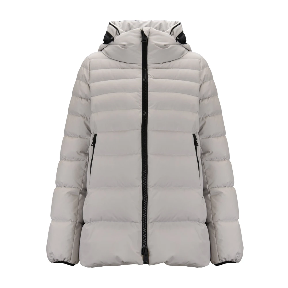 Herno Women's Gray Piumino Cerniera
