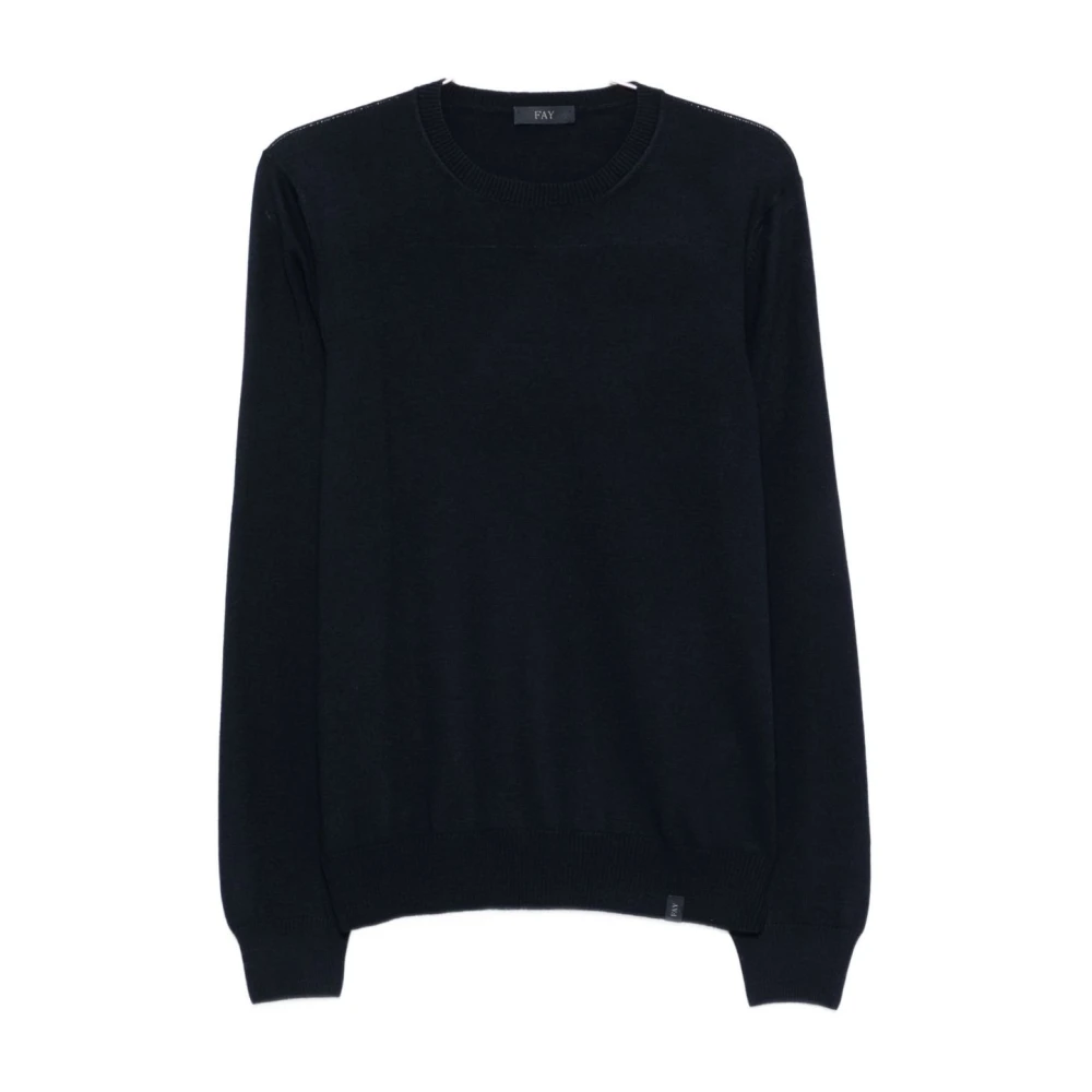 Knitwear > Round-neck Knitwear - - Fay - Modalova