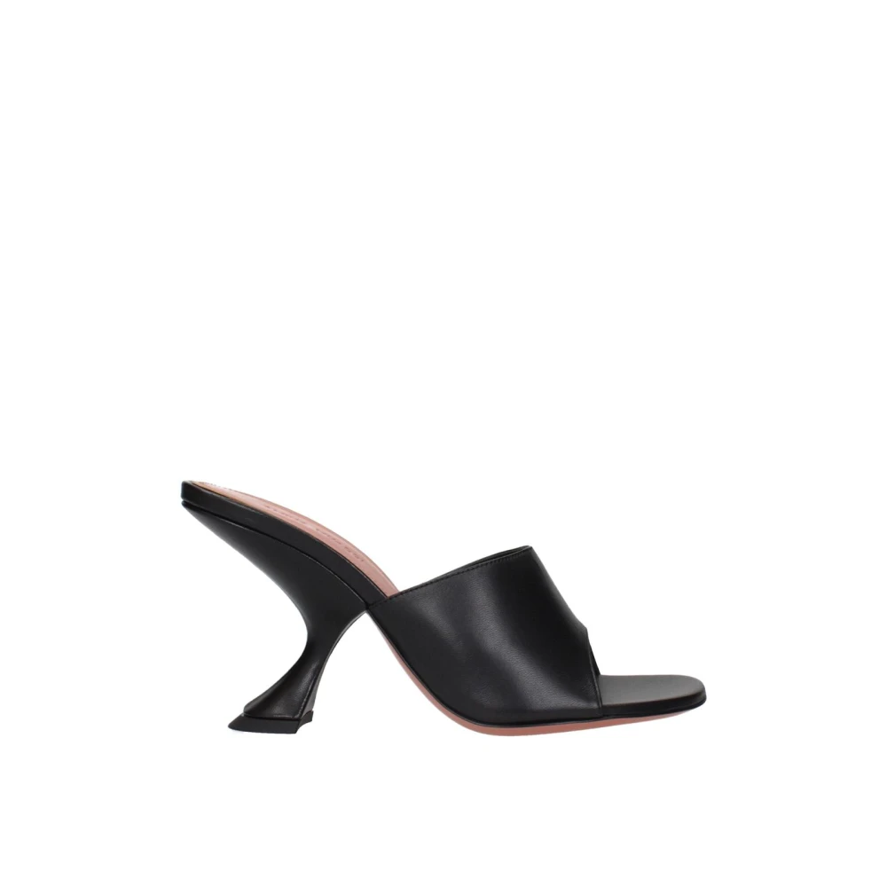 Amina Muaddi Damen Schwarz Schuhe, K, 39 Eugröße: