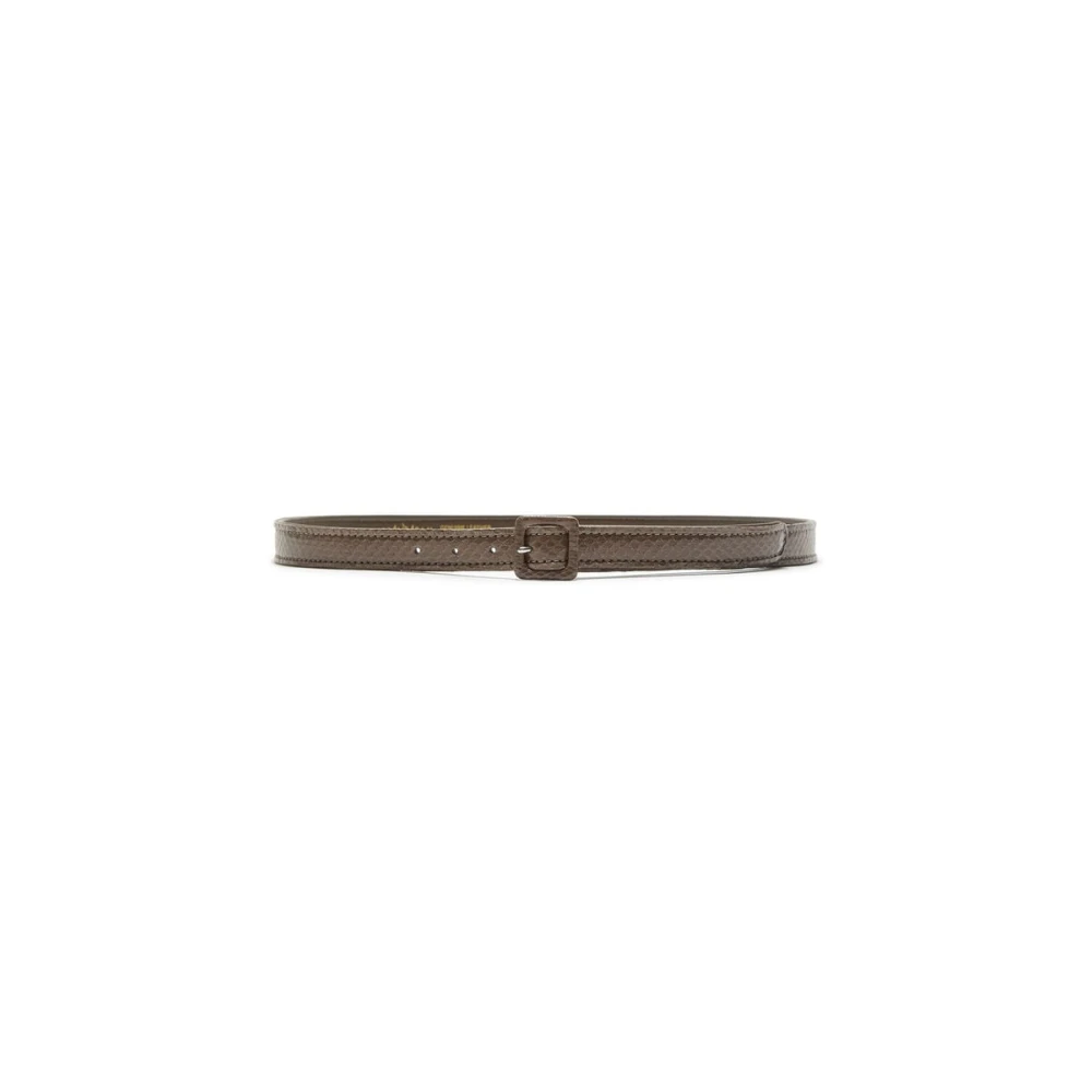 Maliparmi Donna Beige Exotic Stripes Belt