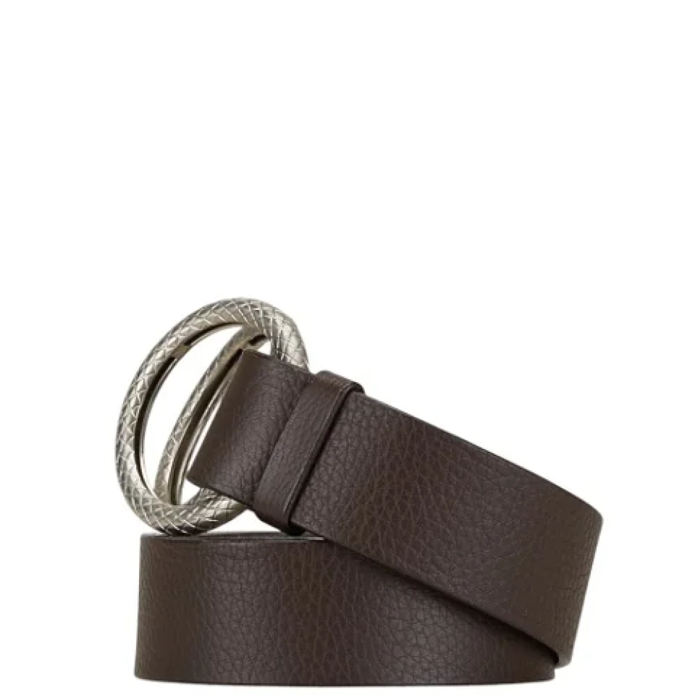 Bottega Veneta Vintage Pre-owned Leather belts Brown Dames