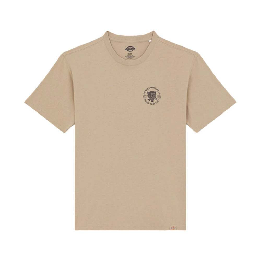 Dickies Moersleutel T-shirt Korte Mouw Woestijnzand Beige Heren