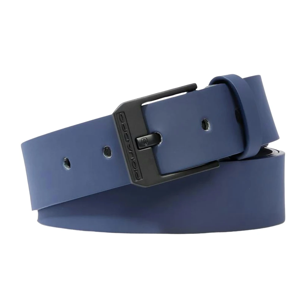 Piquadro Mannelijk Blauw Men’s Belt With Prong Buckle