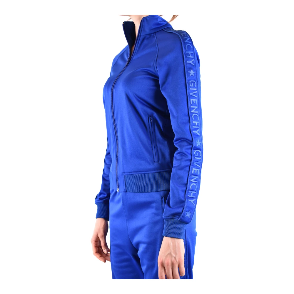 Givenchy Sweatshirt met rits Blue Dames