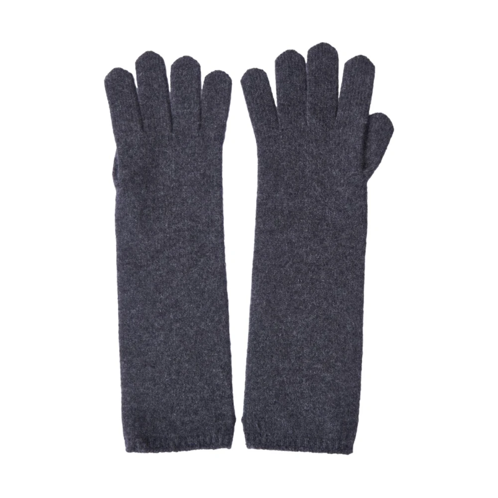 Max Mara Stijlvolle Alaggio Handschoenen voor Vrouwen Gray Dames