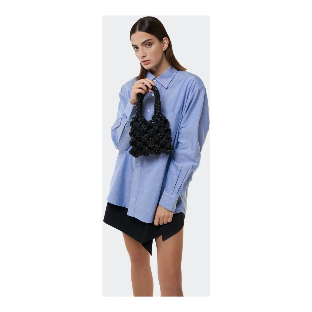 Hibourama Lola Tas met Kristallen Black Dames