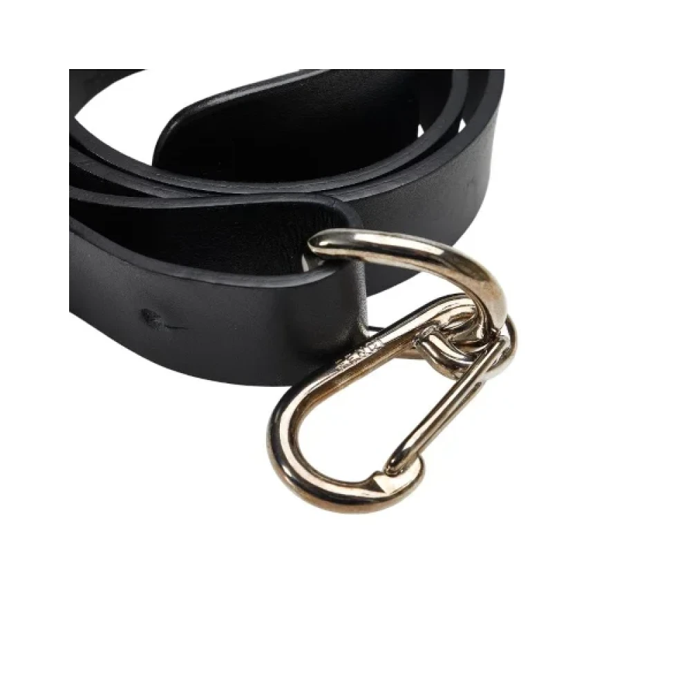 Fendi Vintage Pre-owned Leather belts Black Dames