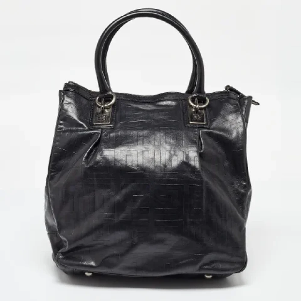 Givenchy Pre-owned Leather totes Black Dames