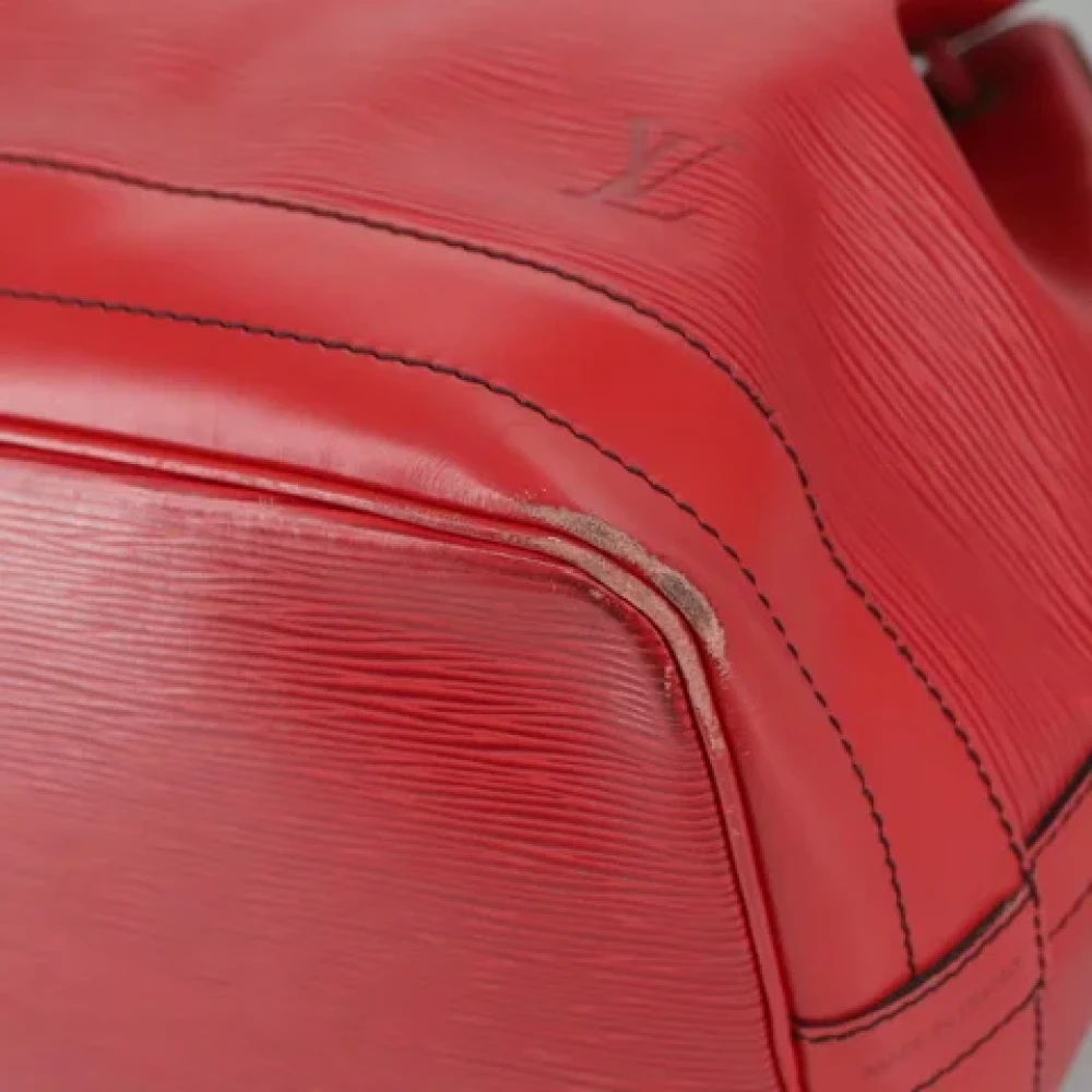 Louis Vuitton Vintage Pre-owned Leather louis-vuitton-bags Red Dames