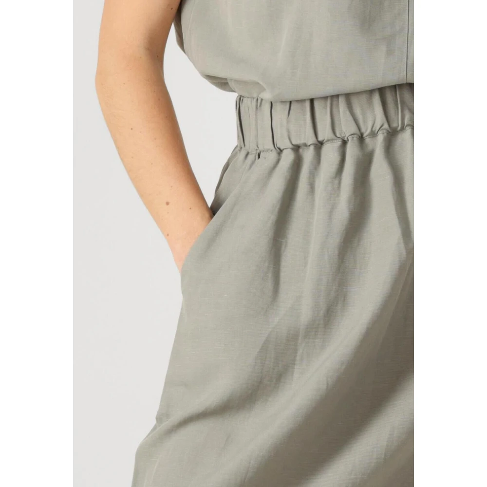 MOS MOSH Khaki Alexis Rok veelzijdig en elegant Gray Dames