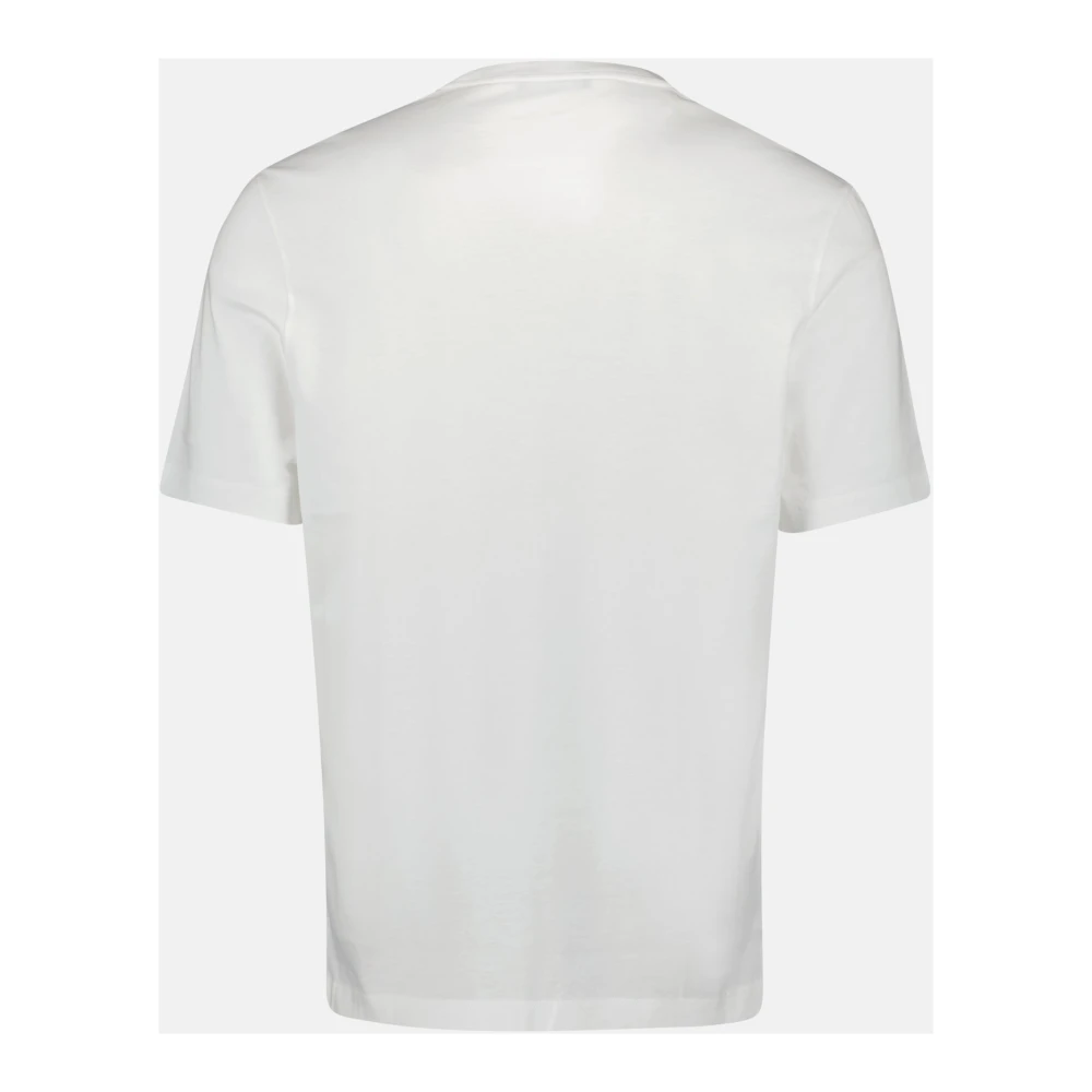 Versace Wit Ronde Hals T-shirt White Heren