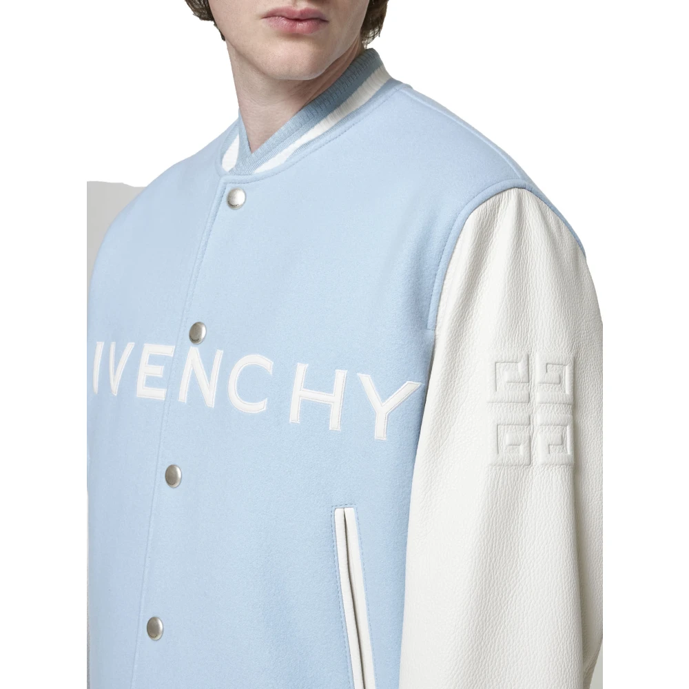 Givenchy Stijlvolle Jassen voor Mannen en Vrouwen Blue Heren