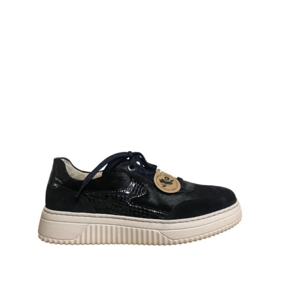 Gabor Donna Bleu Sneakers Da Dreamv/Hairy/Kroko - Immagine 2