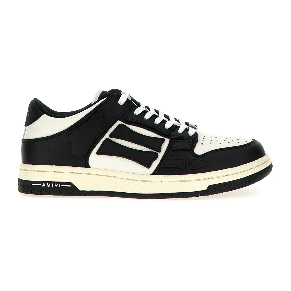 Amiri Men's Black Sneakers, 7 Uk, Skel Top Low Trainers