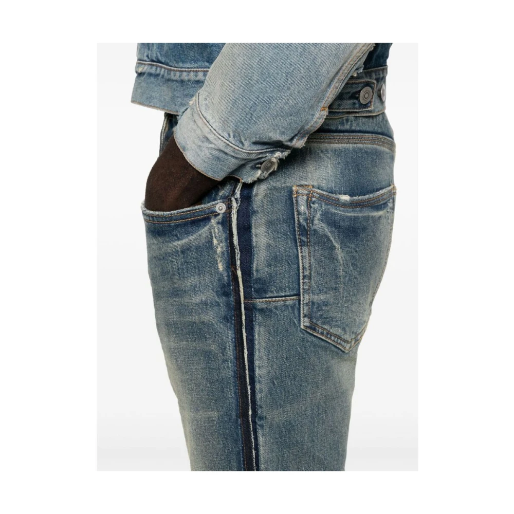 Purple Brand Indigo Skinny Denim Jeans Blue Heren