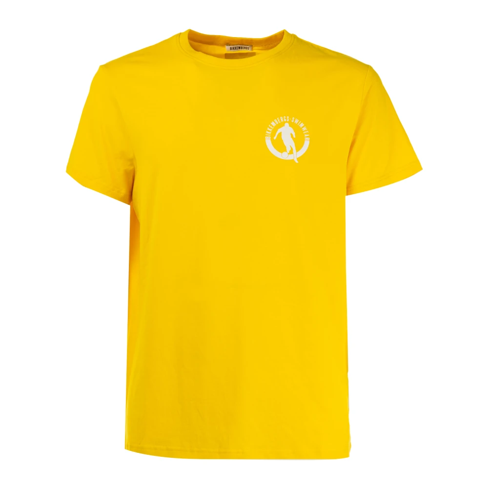 Bikkembergs Uomo Giallo Top, M, New,