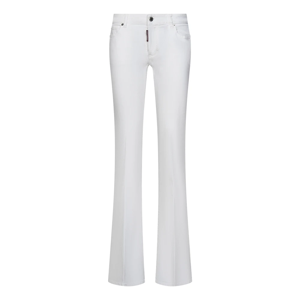Dsquared2 Twiggy Denim Jeans White Dames