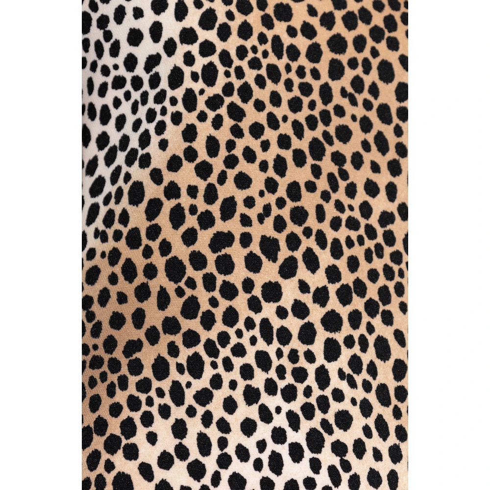 Michael Kors Jurk met dierenmotief Beige Dames