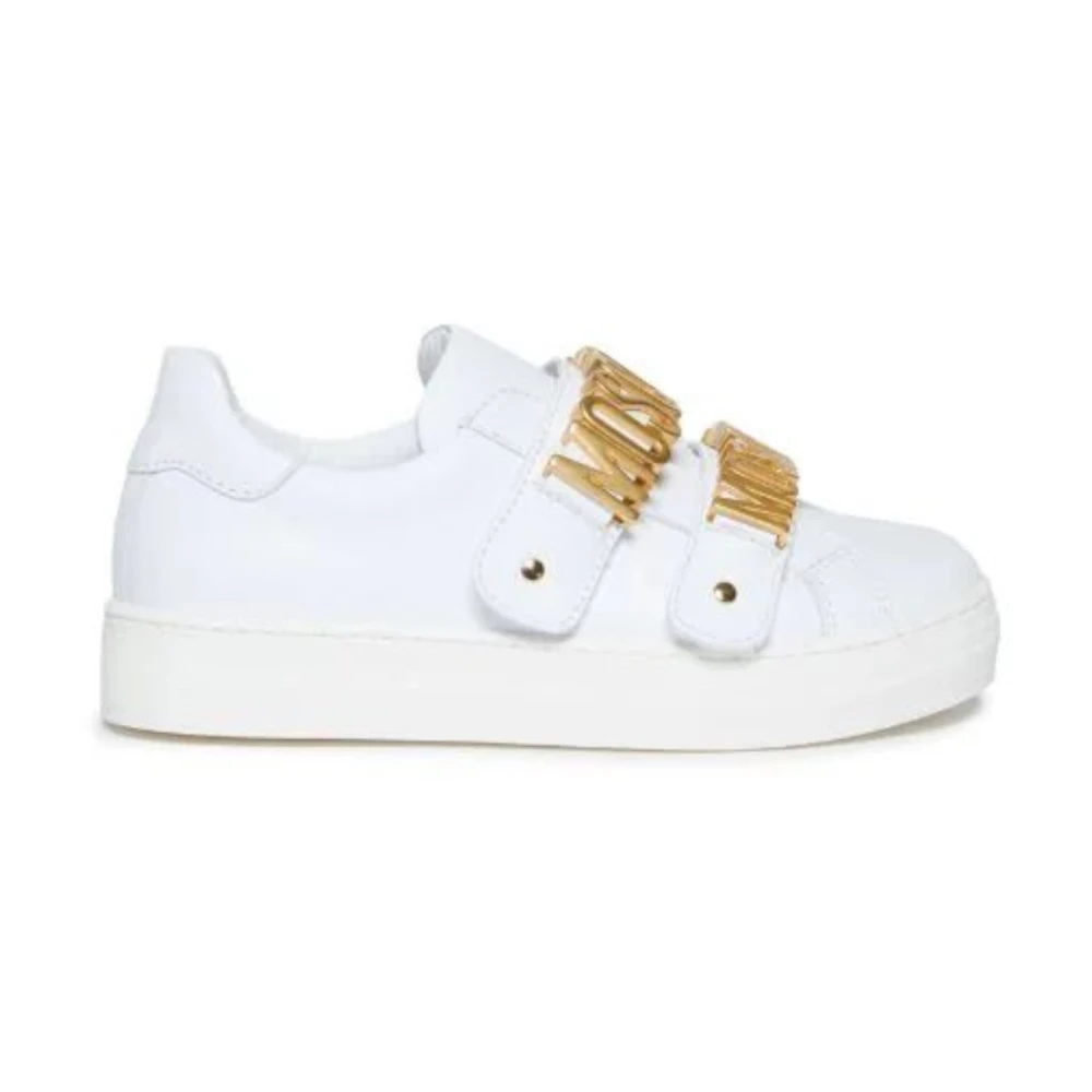 Moschino Dubbel Bokstav Logo Låga Sneakers Multicolor, Unisex