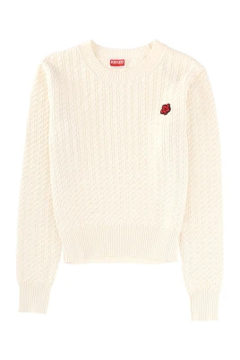 Boke Flower Cable Crest Jumper