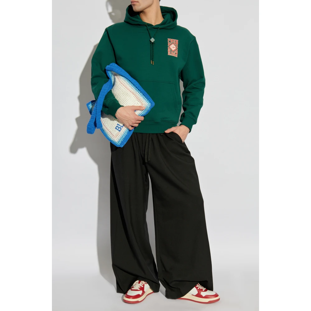 Casablanca Hoodie Green Heren